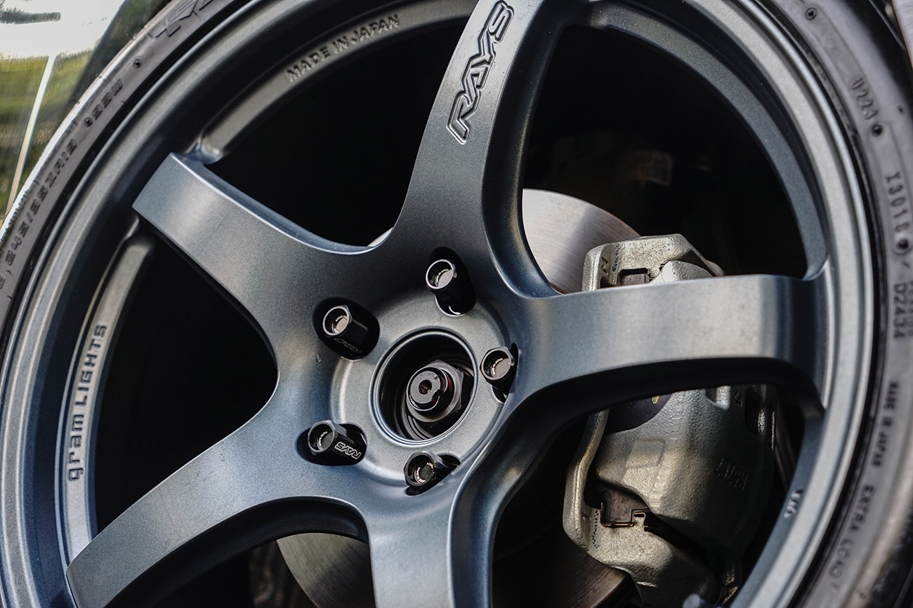 本田十代思域改装升级rays19寸轮毂