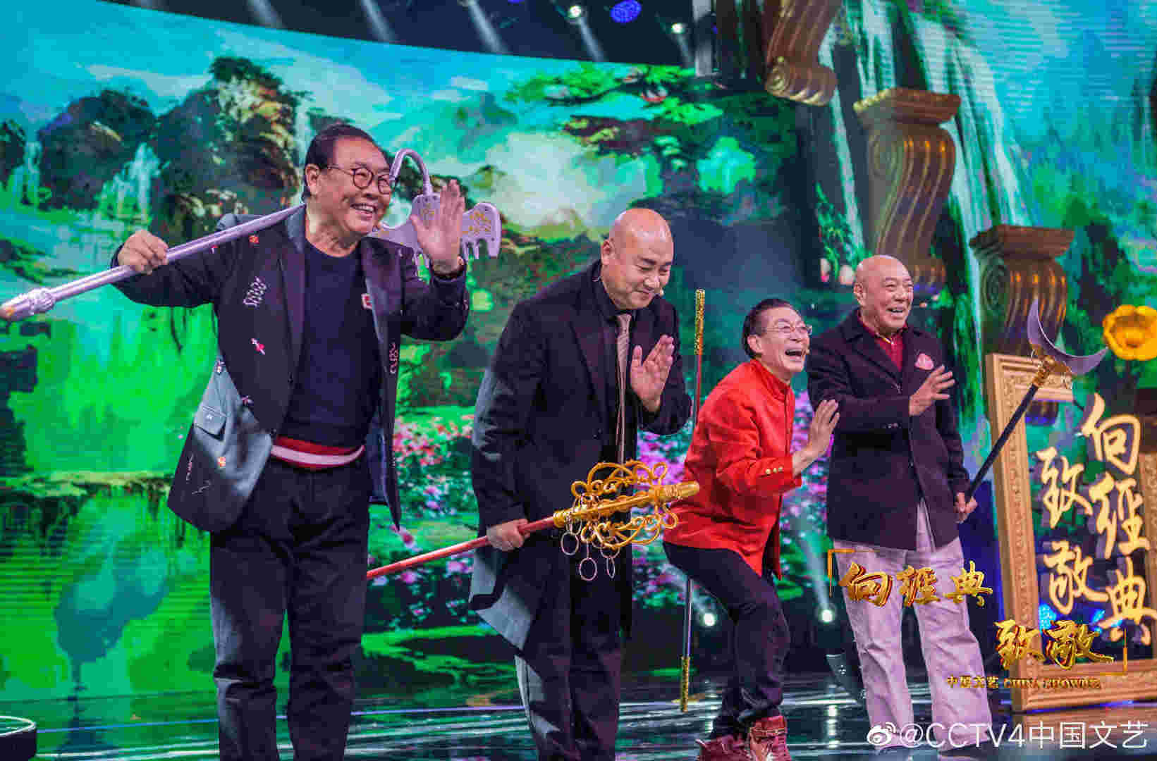原创央视86版西游记37周年再聚首原版沙僧闫怀礼不在让续集的刘大刚来