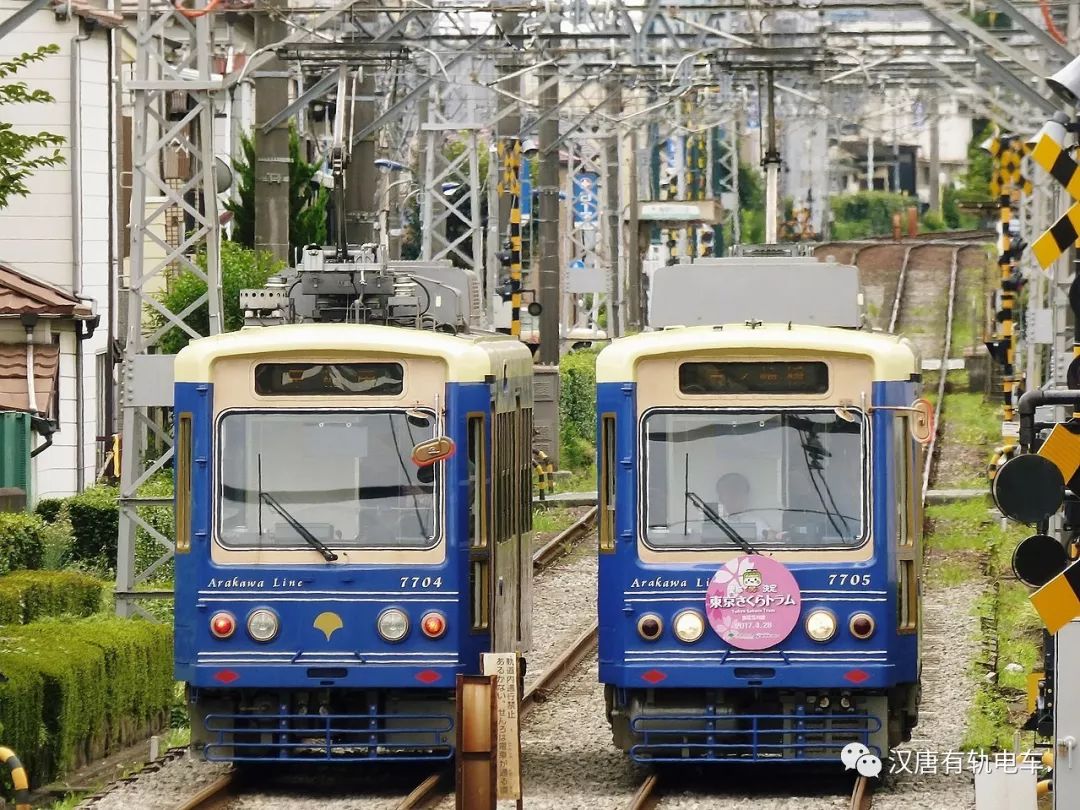 世界有轨电车地理之东京樱花电车