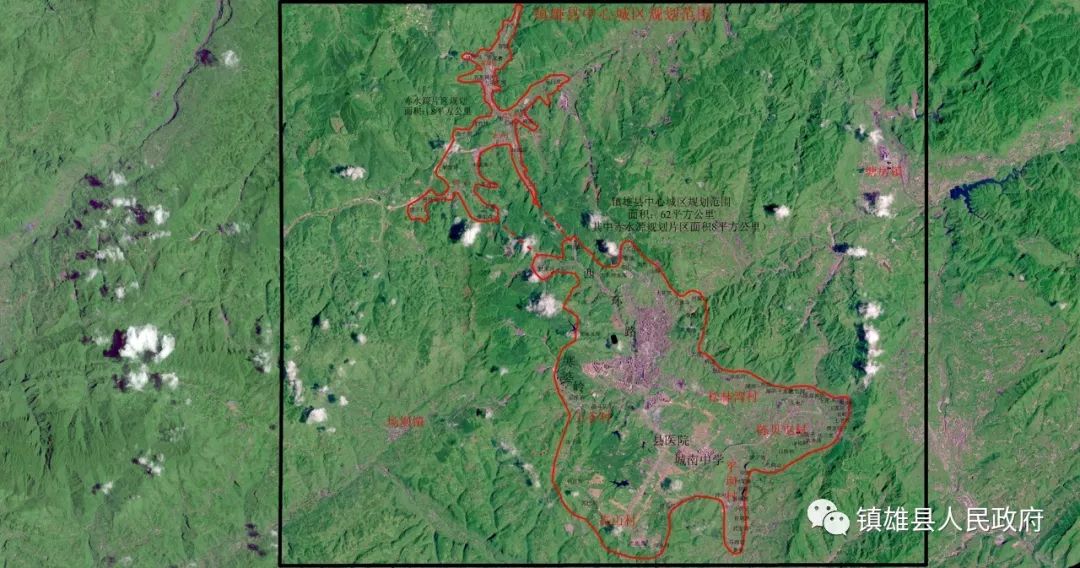 镇雄中心城区最新规划,看看你家算不算城里人!_镇雄县