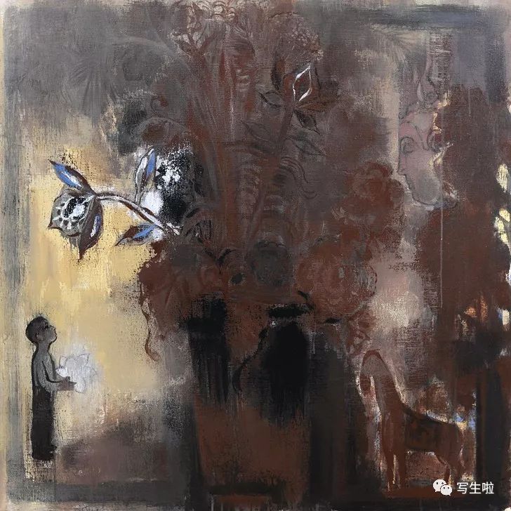 写生啦黄菁脱离对物质的猎奇从情境上气息上和美感意味上去静静体味附