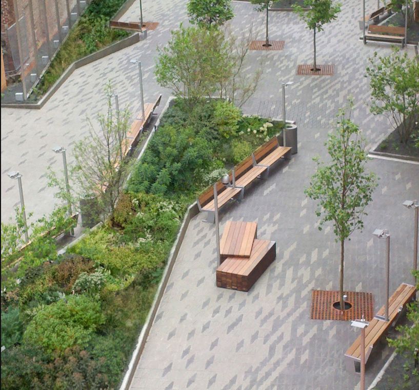 詹姆斯科纳jamescorner的非凡公共景观空间