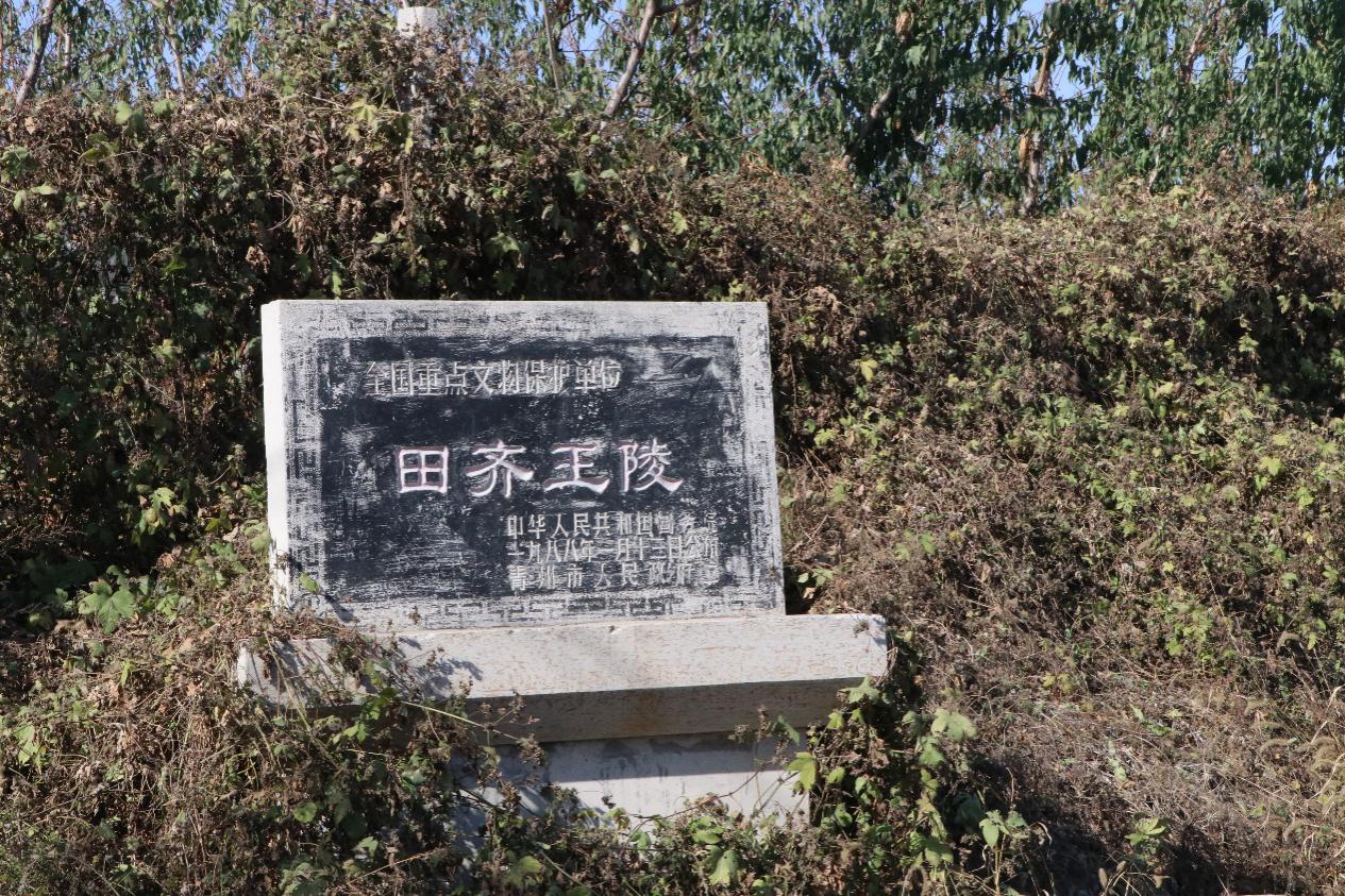 马西村除了自身的旅游资源外,吸引人的地方还有田齐王陵,田齐王陵,是