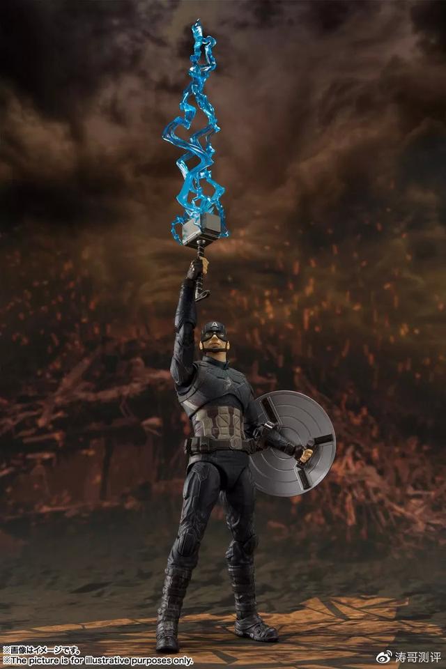 喵喵锤碎盾shf公布最终决战版美国队长