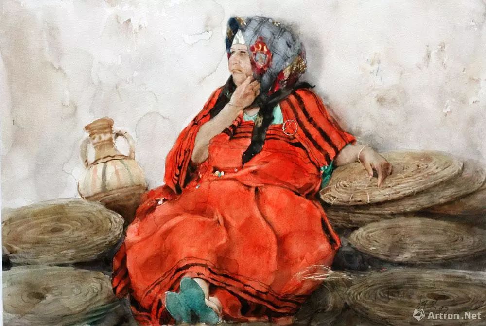 这5位享誉世界的水彩画家他们笔下的人物画精彩至极这才是真正的中国