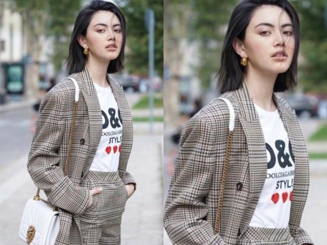 maidavika最新画报曝光动物纹造型很性感大秀a4腰好身材