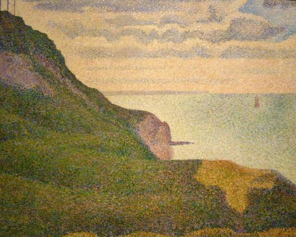 法国印象派画家修拉的点彩画欣赏