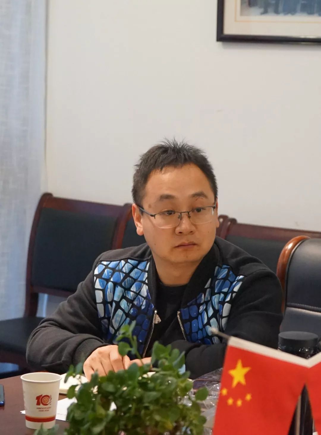 【津门楚商】湖北省荆门市档案馆馆长王述华一行到天津市湖北商会交流