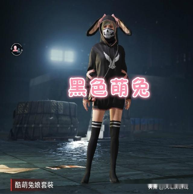 目前游戏中一共有两个大家称之为"萌兔"的衣服套装,分别是狂战萌兔