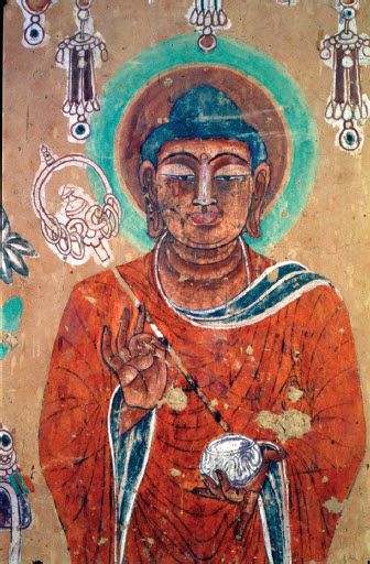 初唐药师佛说法图