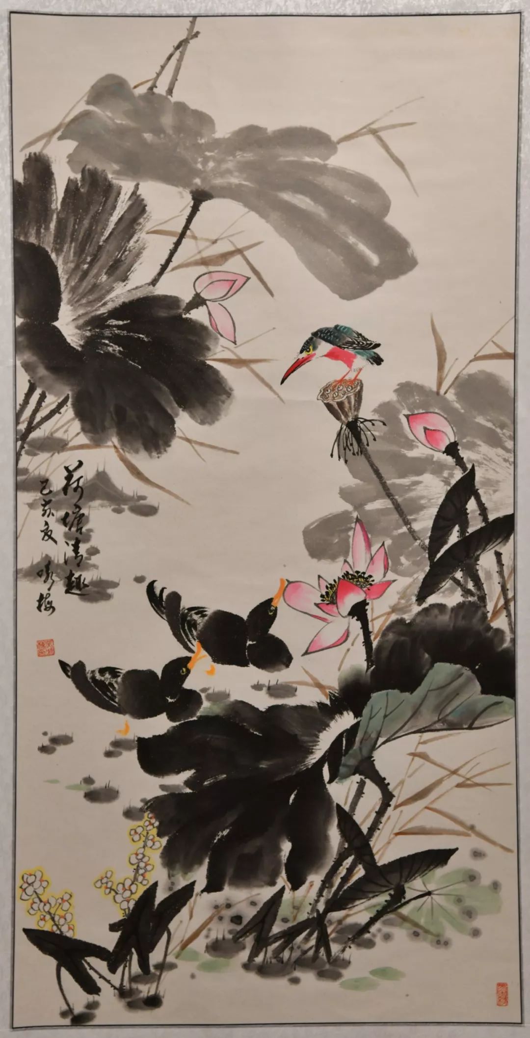 清廉家风伴我行优秀书画作品展开展啦