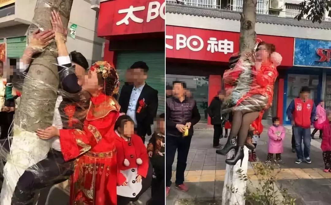 丑陋婚礼图片