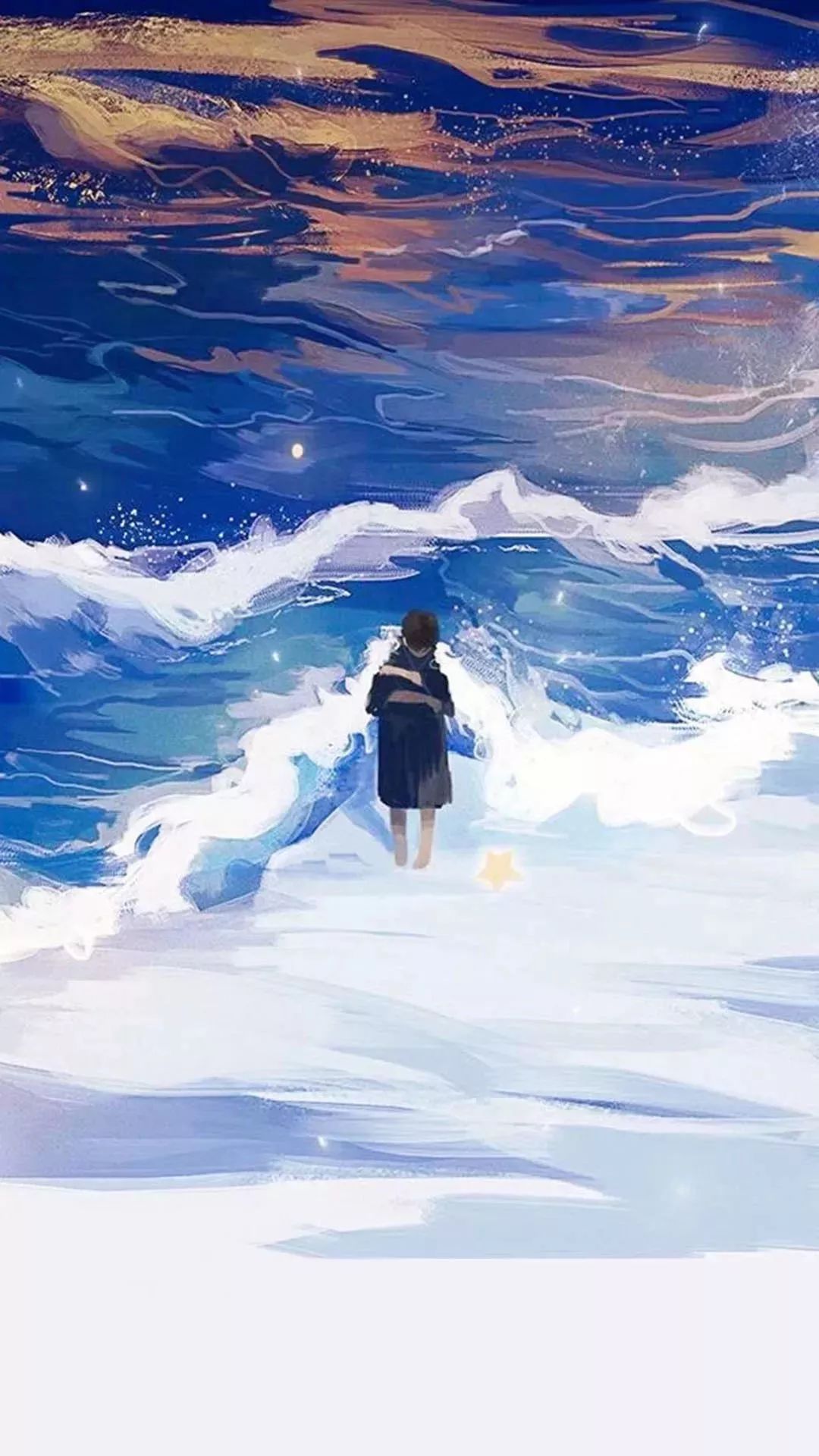 抖音壁纸精选丨蓝色系壁纸