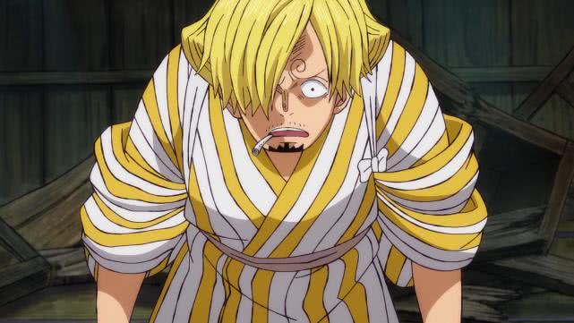 海贼王911集山治被黑出新高度贴脸讨好小菊看到小忍要吐