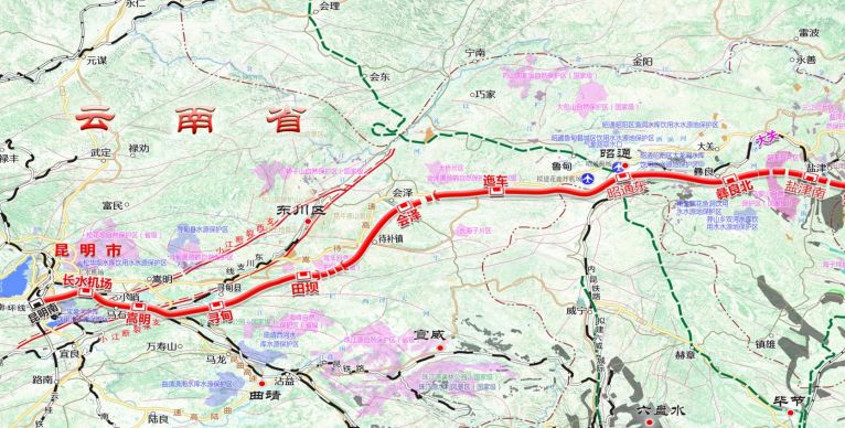 宁南县铁路规划图片