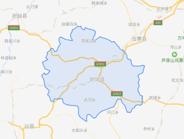 在地理位置上,岢岚县位于山西省忻州市西南部,地处晋西北黄土高原中部