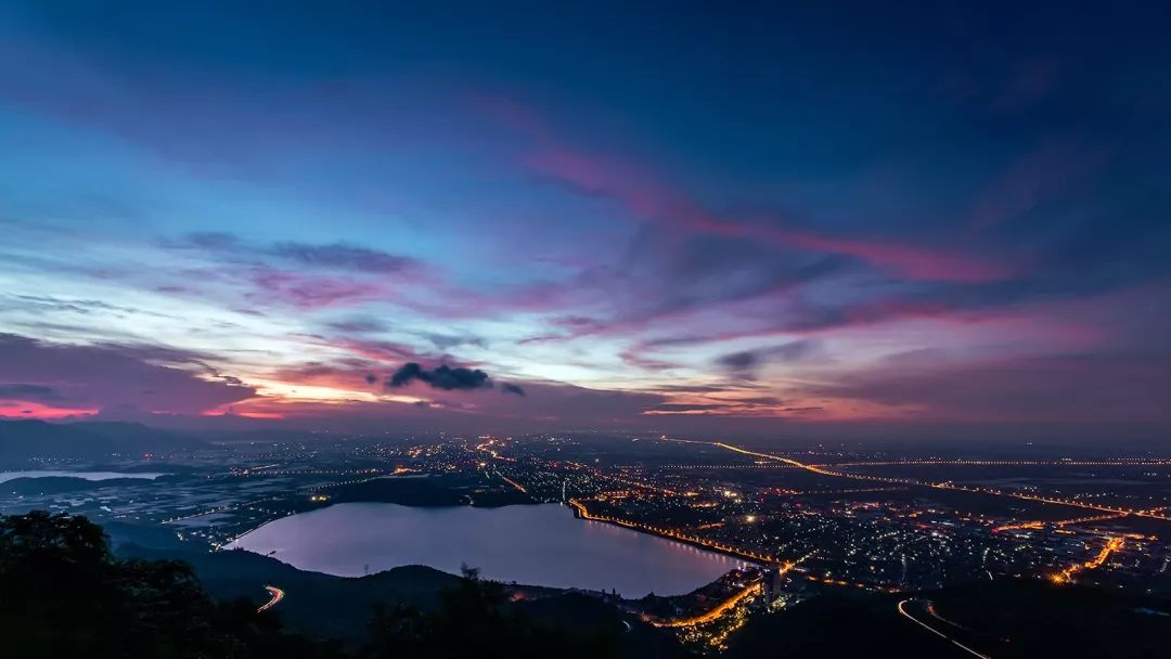 "上帝视角"下的慈溪达蓬山有多美?这组照片助你一览无余!