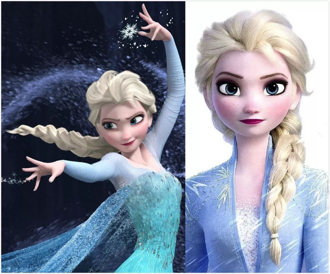 《冰雪奇缘2》服装设计稿大揭秘!(穿着高定的elsa和anna太美了)