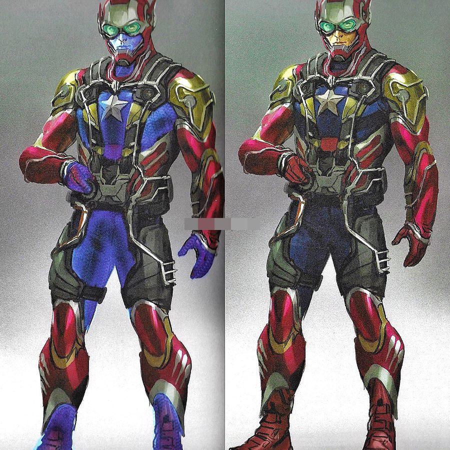 《复联4》最新量子战衣概念图,造型霸气,可惜没在正片中出现!_设计