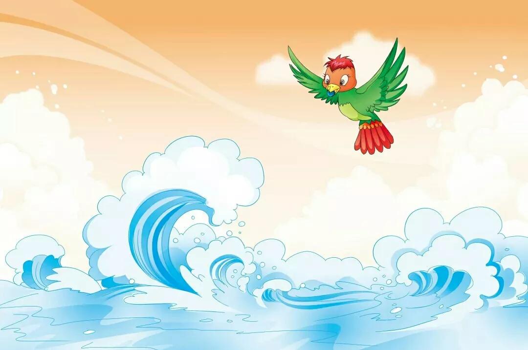 小学生古文100篇㈣|  夸父逐日> 刑天舞干戚> 共工触山> 精卫填海> 