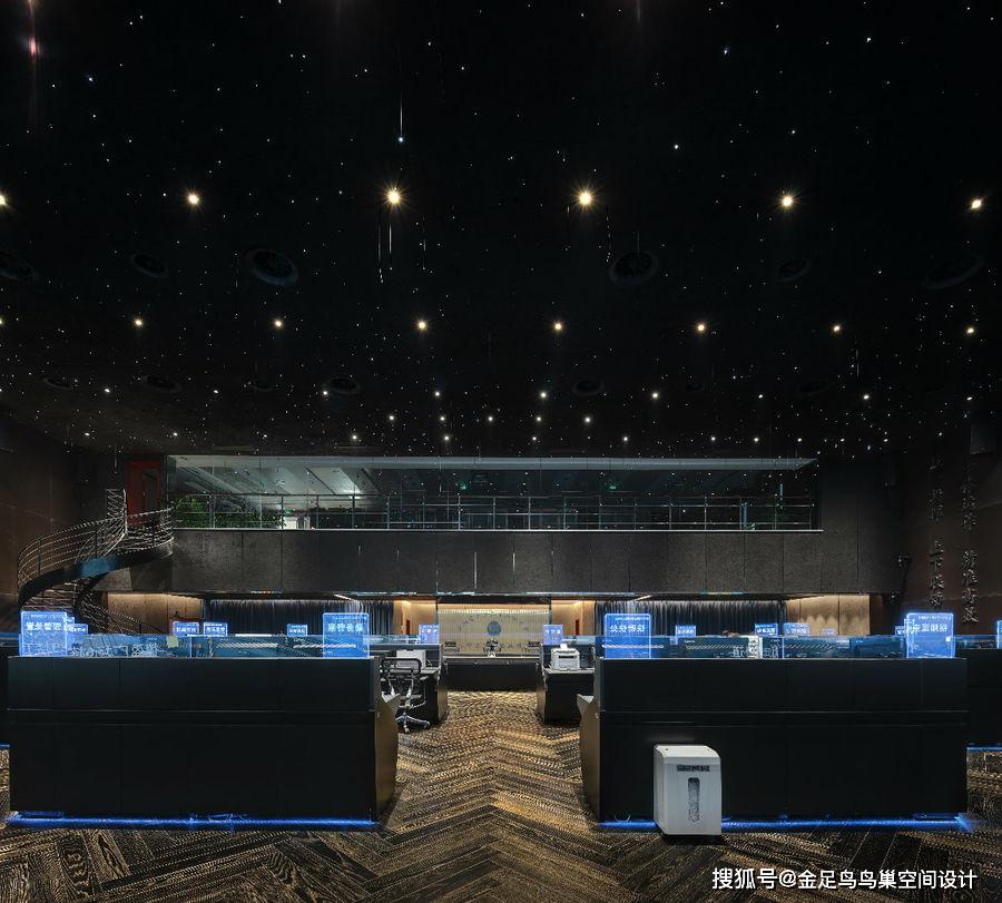 欧美风格办公室装修案例 , 监控大厅设计案例展示!-搜狐大视野-搜狐新闻