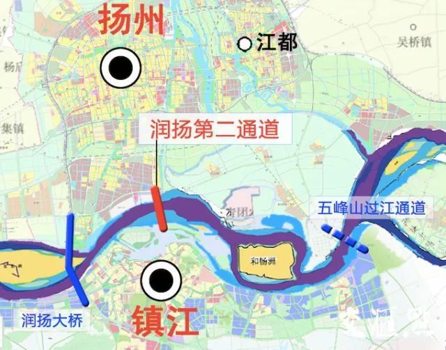 多图直击五峰山大桥最新进展来了未来扬州到上海只需