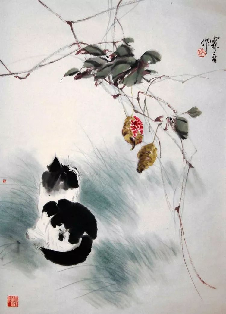 斑斓之境冯霖章开创花鸟画新境界100幅