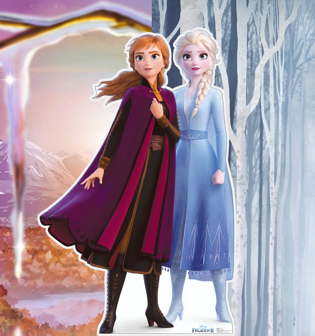 冰雪奇缘2服装设计稿大揭秘穿着高定的elsa和anna太美了