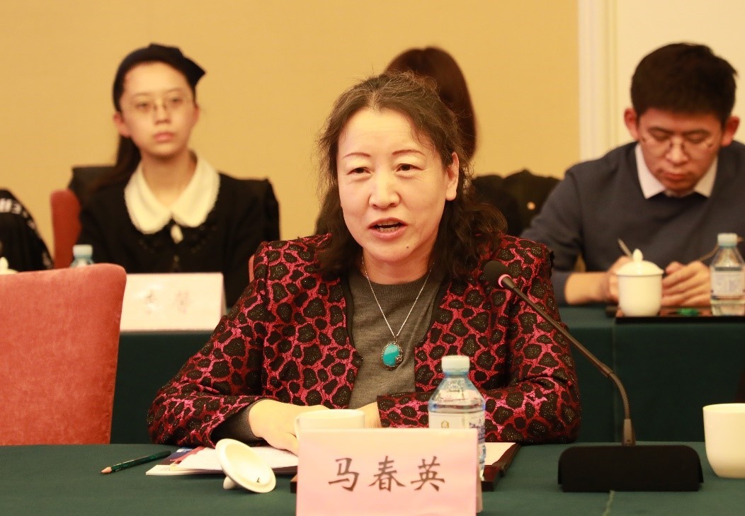 北京大学离退休工作部部长,北京大学黑龙江省招生组组长马春英教授