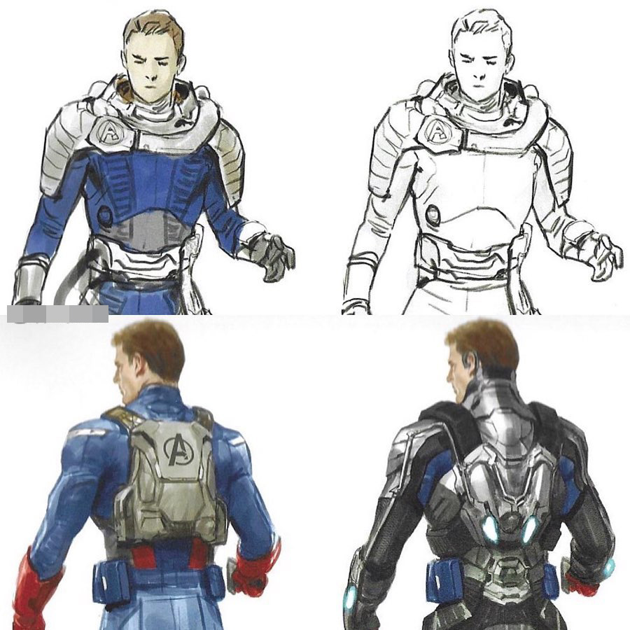 《复联4》最新量子战衣概念图,造型霸气,可惜没在正片中出现!_设计