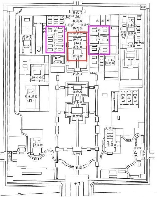 三宮六院七十二嬪妃是指什麼古代帝王的后妃真的很多嗎