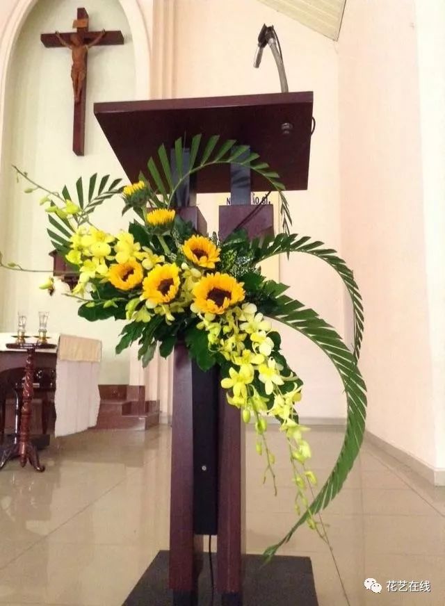 这些讲台花,我肯定是要收藏的!_造型