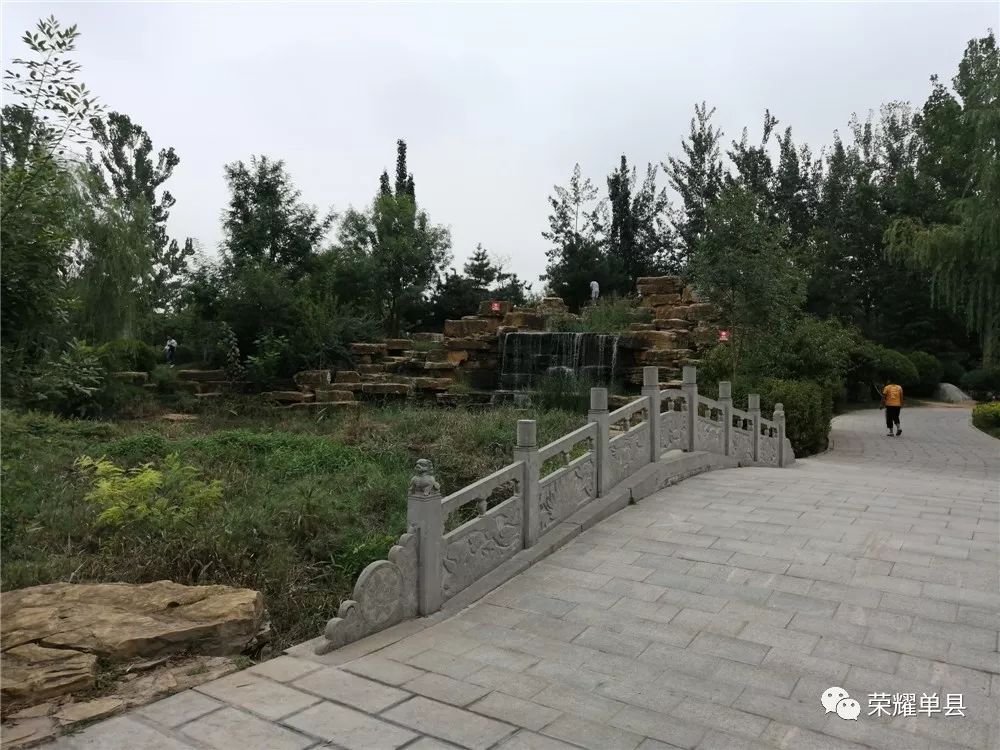 单县旅游景点戴月景区三分路水七分林十里不识归