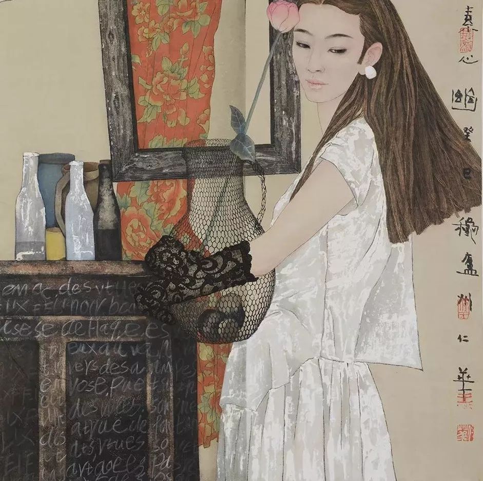 中国现代十大女画家图片