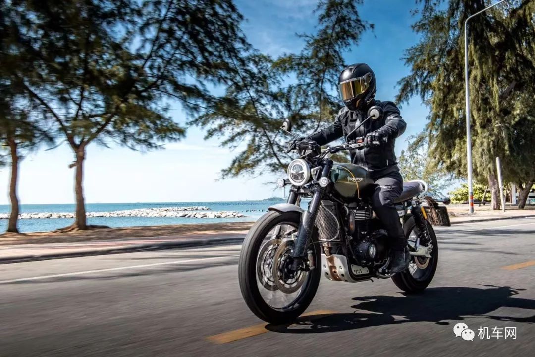 凱旋scrambler1200xc好玩有態度的車型