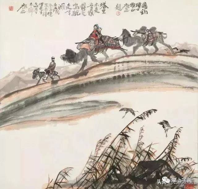 水墨画的新疆,别有一番风情