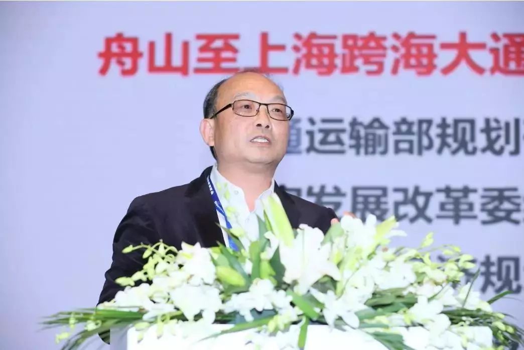 周建军 浙江舟山群岛新区总规划师,教授沪舟跨海通道的谋划,未来将