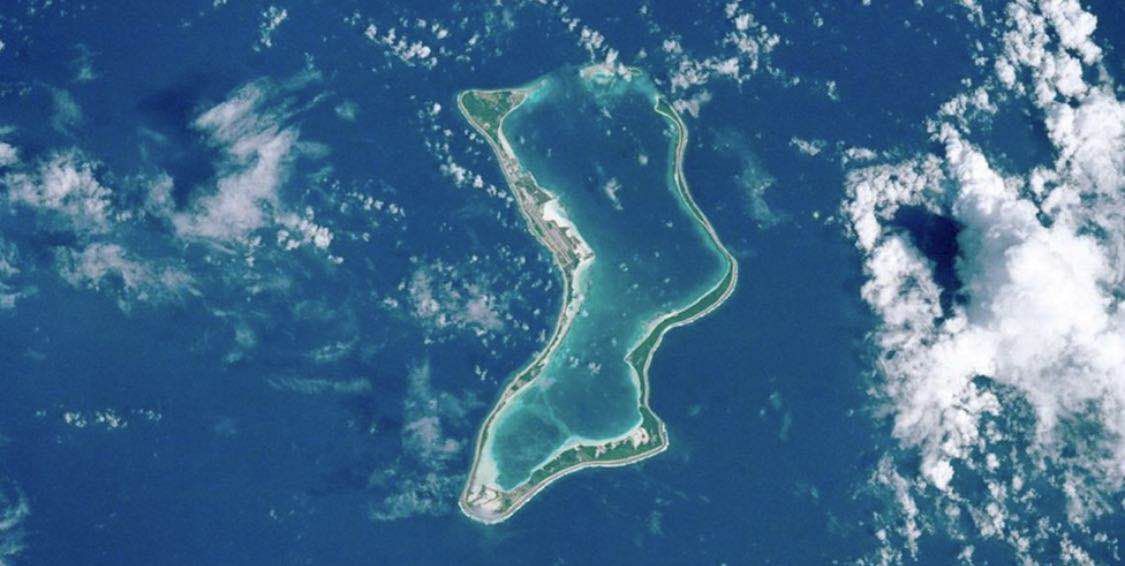 查戈斯群岛地形图图片