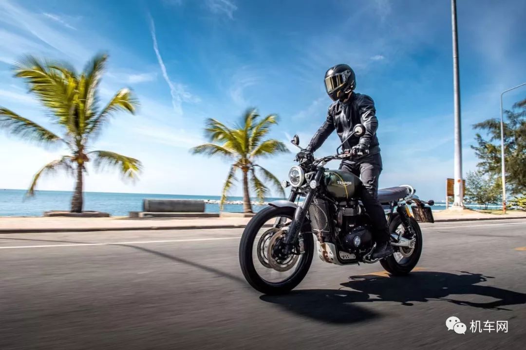 凯旋scrambler 1200xc,好玩,有态度的车型!_搜狐汽车_搜狐网