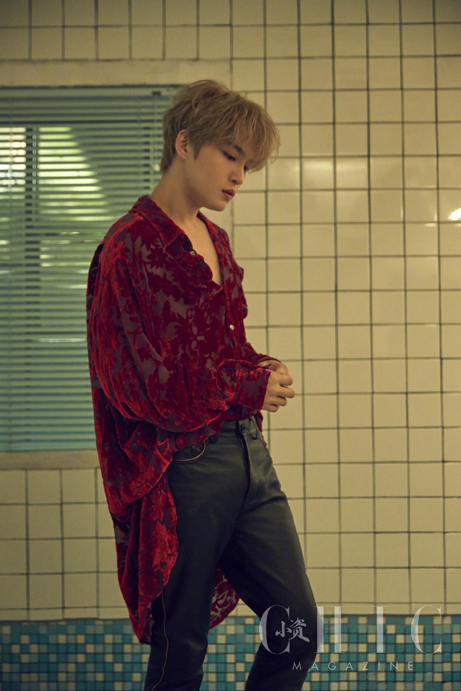 金在中登中国杂志封面 帅气逼人不输当红小鲜肉