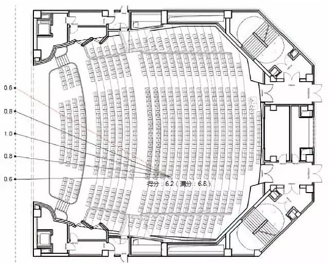 剧院视线分析图片