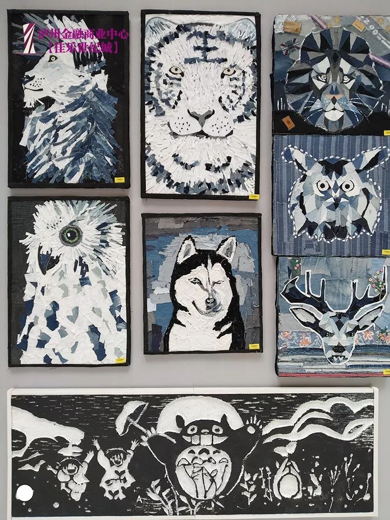 佳乐世纪城徐浩美术画展感受孩子们笔下的天马行空