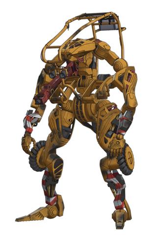 老虚动笔了最新写实机甲动画obsolete主视觉图公开