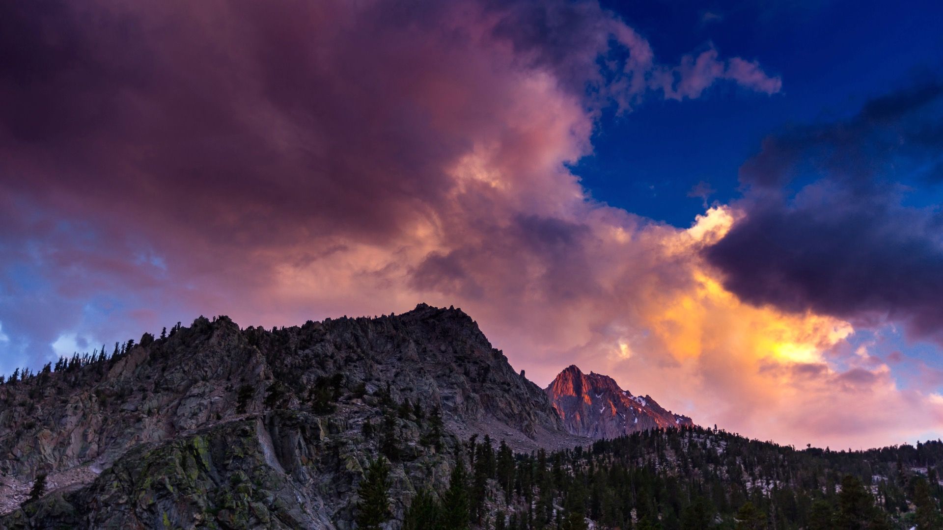 高山脉5k高清动态电脑壁纸 搜狐大视野 搜狐新闻