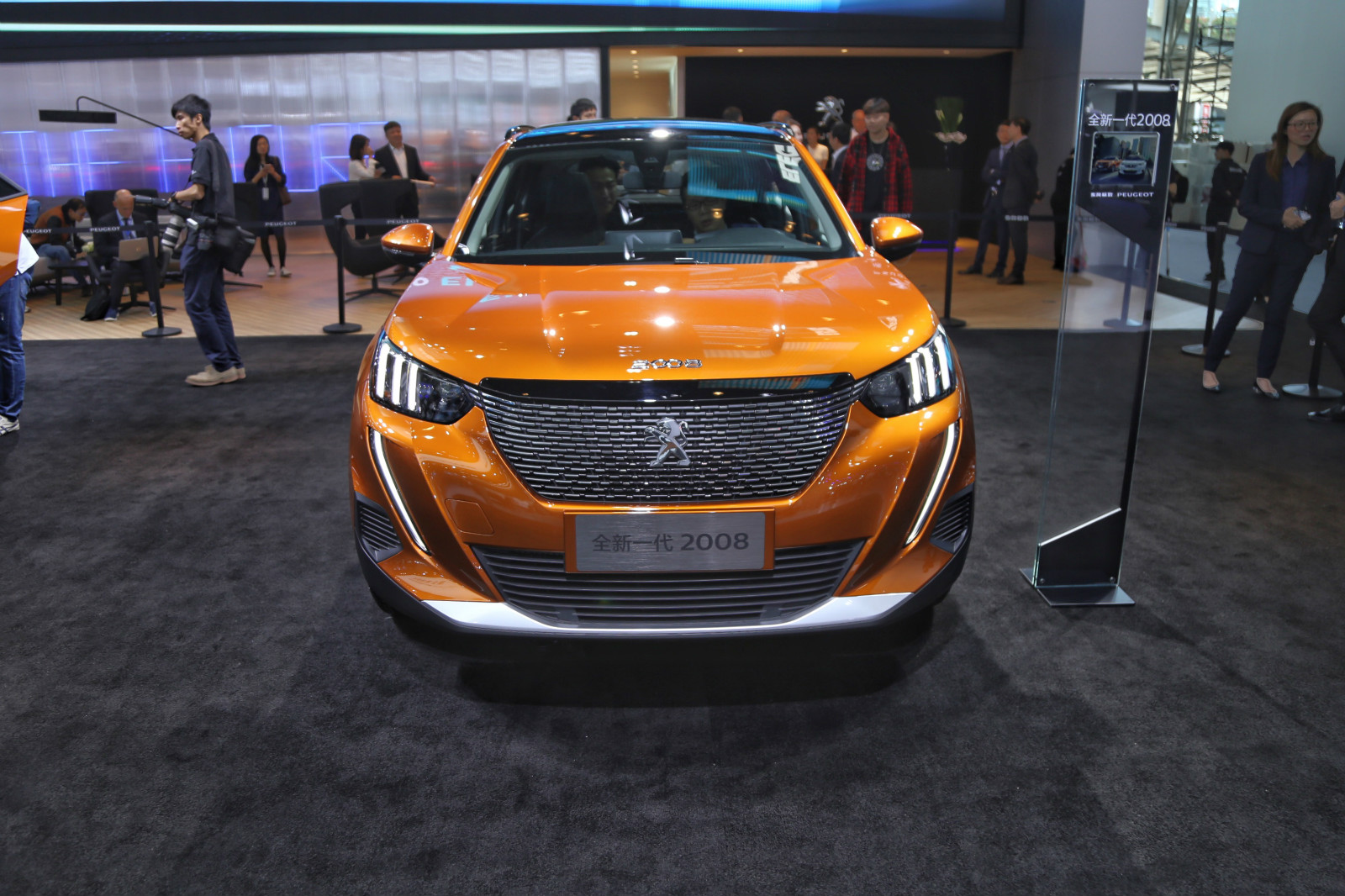 2019广州车展实拍小狮子又又又又来了图解东风标致全新2008