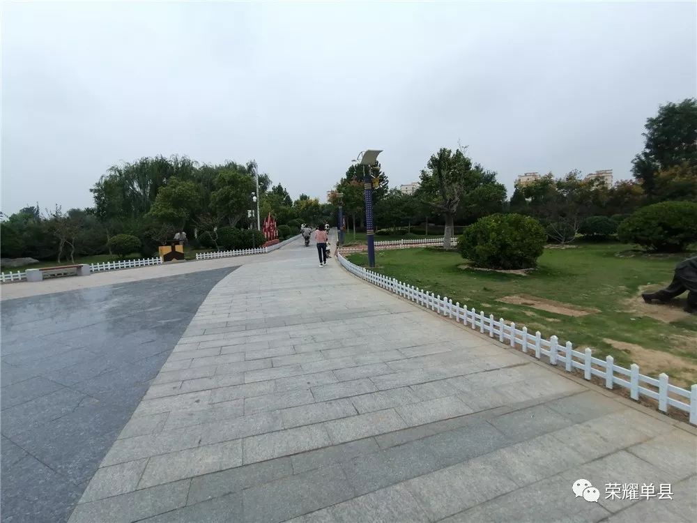 单县旅游景点戴月景区三分路水七分林十里不识归