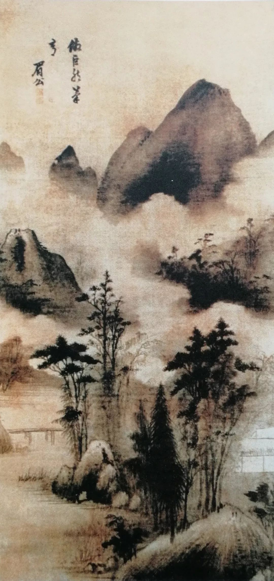 明代画家吕纪山水画图片