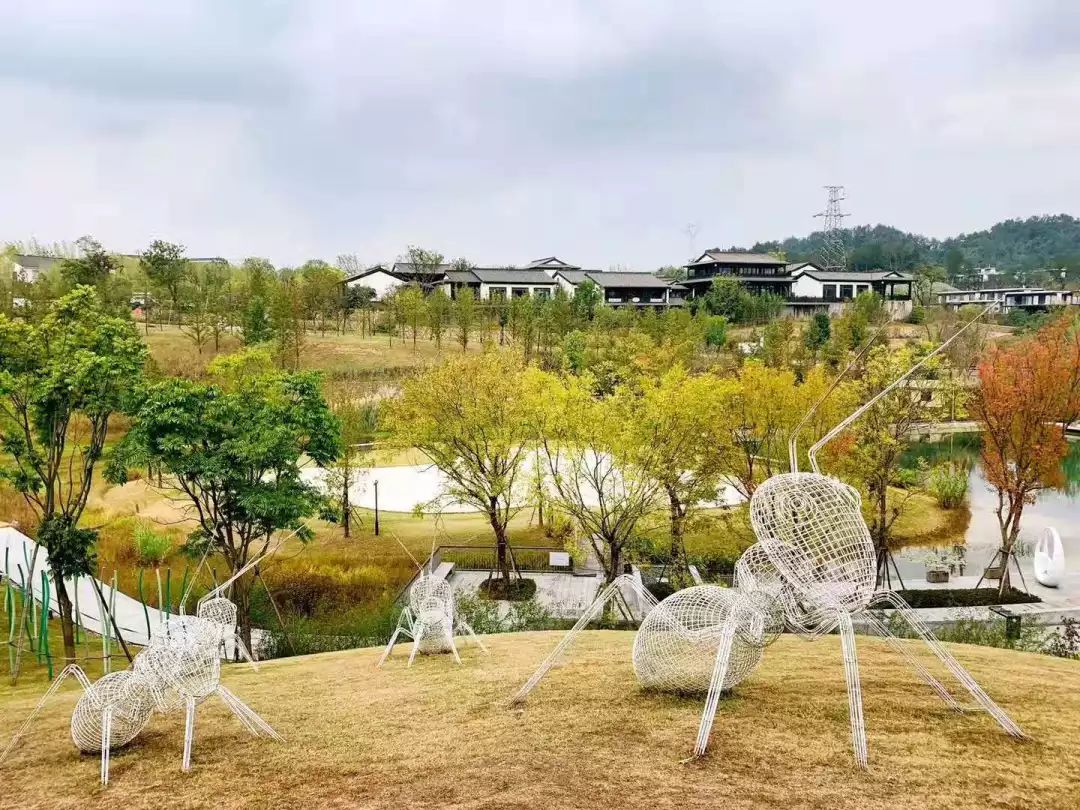 在悦榕庄酒店附近,还有一个室外游乐区名叫"鲸奇谷"有鲸鱼池,跳跳云