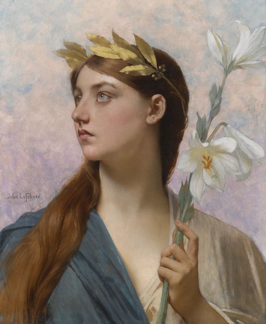 法国学院派画家jules joseph lefebvre_of