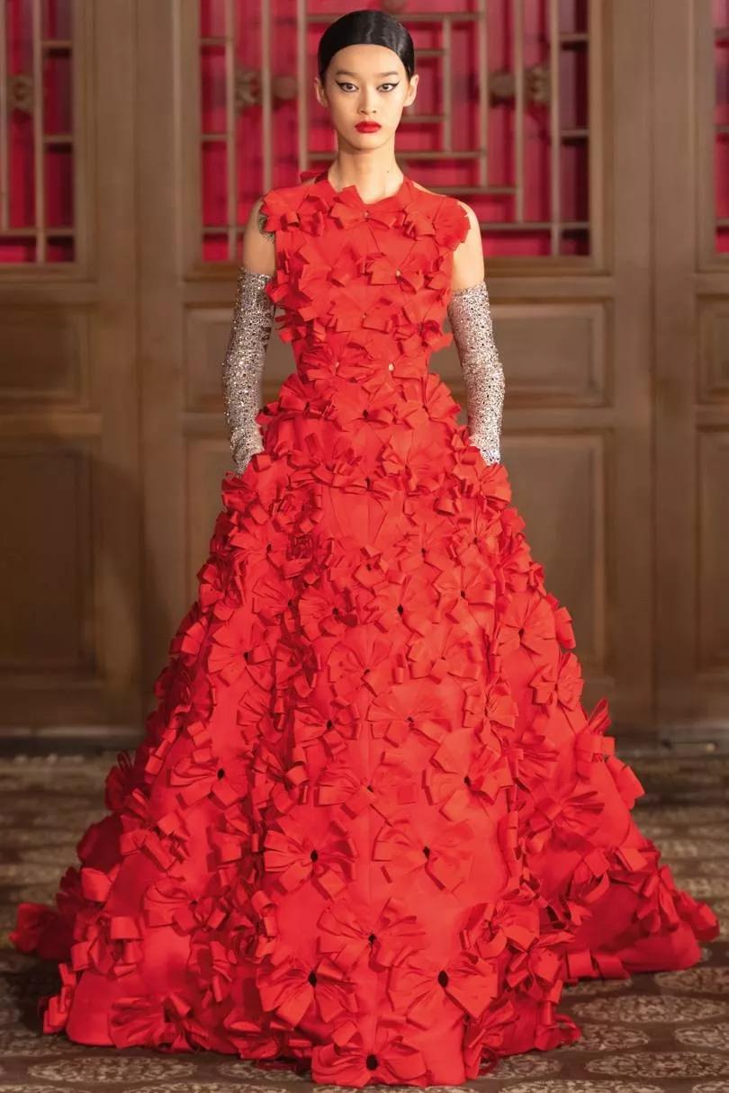 华伦天奴45条仙女裙北京首发valentinoaw2020早秋系列太美了